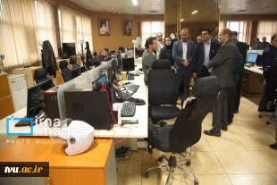 بازدید مسئولین روابط عمومی 31 واحد استانی دانشگاه ملی مهارت از خبرگزاری ایرنا  12