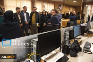 بازدید مسئولین روابط عمومی 31 واحد استانی دانشگاه ملی مهارت از خبرگزاری ایرنا  14