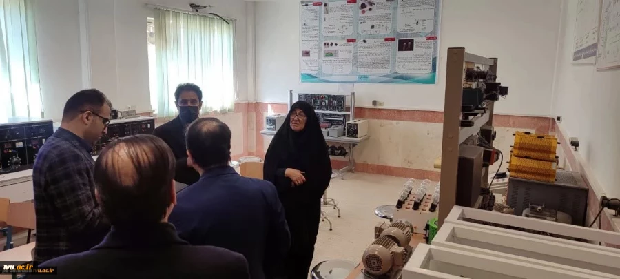 بازدید آقای خالدی مدیرکل دفتر برنامه بودجه، تحول اداری و بهره‌وری از آموزشکده‌های استان سیستان و بلوچستان 5