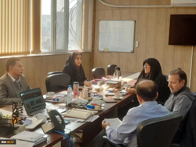 جلسه بررسی عملکرد دانشکده ها و آموزشکده های برتر دانشگاه ملی مهارت