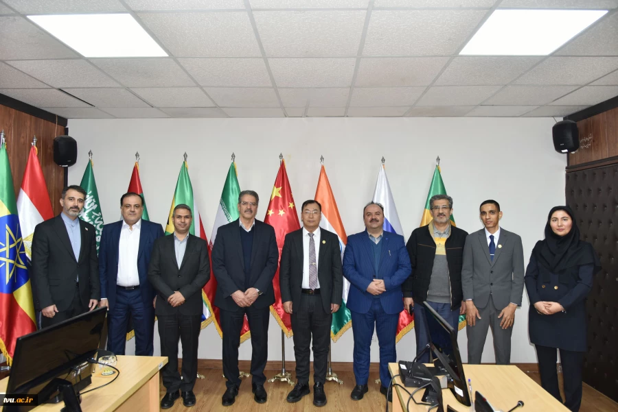 میزبانی از رئیس کارگروه توسعه مهارت فناوری‌های کاربردی و نوآوری بریکس در دانشگاه ملی مهارت 13