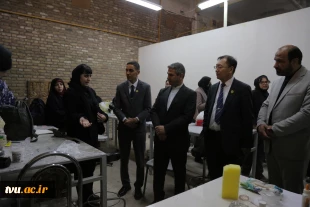 بازدید رئیس کارگروه توسعه مهارت، فناوری‌های کاربردی و نوآوری بریکس از دانشکده ملی‌مهارت دختران دکتر شریعتی 6
