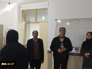 بازدید رئیس دانشگاه ملی مهارت از آموزشکده دختران سنندج 7