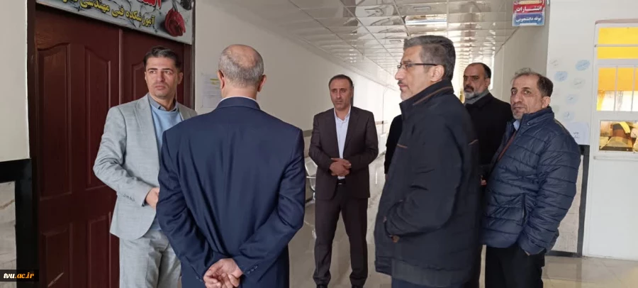 بازدید معاونان دانشگاه ملی مهارت از آموزشکده‌های سقز 2