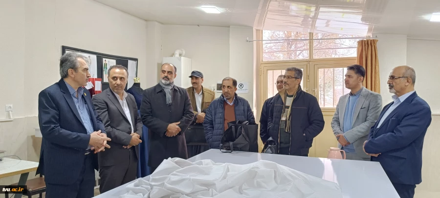 بازدید معاونان دانشگاه ملی مهارت از آموزشکده‌های سقز 7