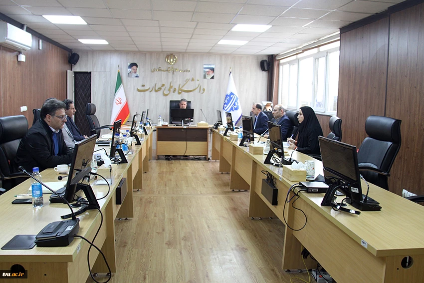 جلسه کمیته راهبری با حضور جناب اقای دکتر زمانی واعضای محترم کارگروه  2