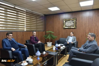 دیدار و گفت‌وگوی دکتر زمانی، رئیس دانشگاه ملی مهارت و دکتر فخر موسوی، مدیرکل حوزه ریاست، روابط عمومی و هماهنگی امور مجلس و استان‌ها باآقای دکتر سید کریم معصومی خسروآبادی نماینده مردم شریف شفت و فومن، سخنگوی کمیسیون قضایی و حقوقی مجلس شورای اسلامی