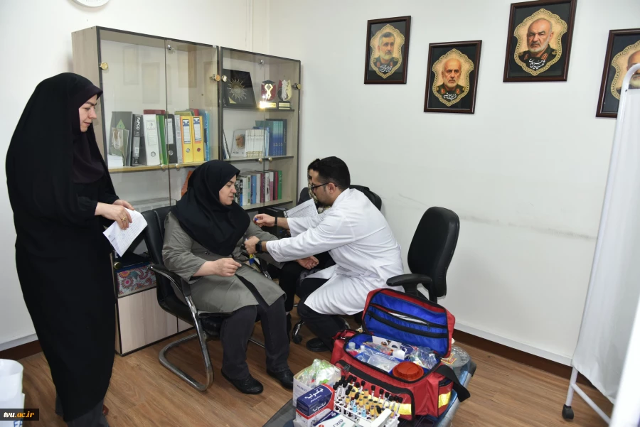 آغاز اولین مرحله آزمایش های غربالگری سلامت کارکنان دانشگاه ملی مهارت 3