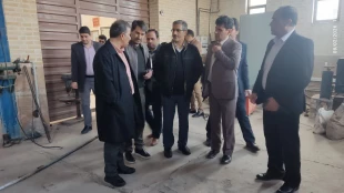 بازدید دکتر محمدرضا کلباسی معاون آموزشی دانشگاه ملی مهارت از مرکز رشد، آزمایشگاه ها و کارگاه های دانشکده شهید رجایی کاشان 4
