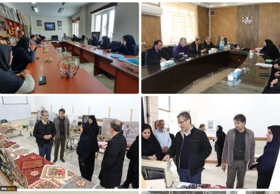بازدید معاون آموزشی و جمعی از مدیران کل دانشگاه ملی مهارت از آموزشکده های استان اصفهان 2