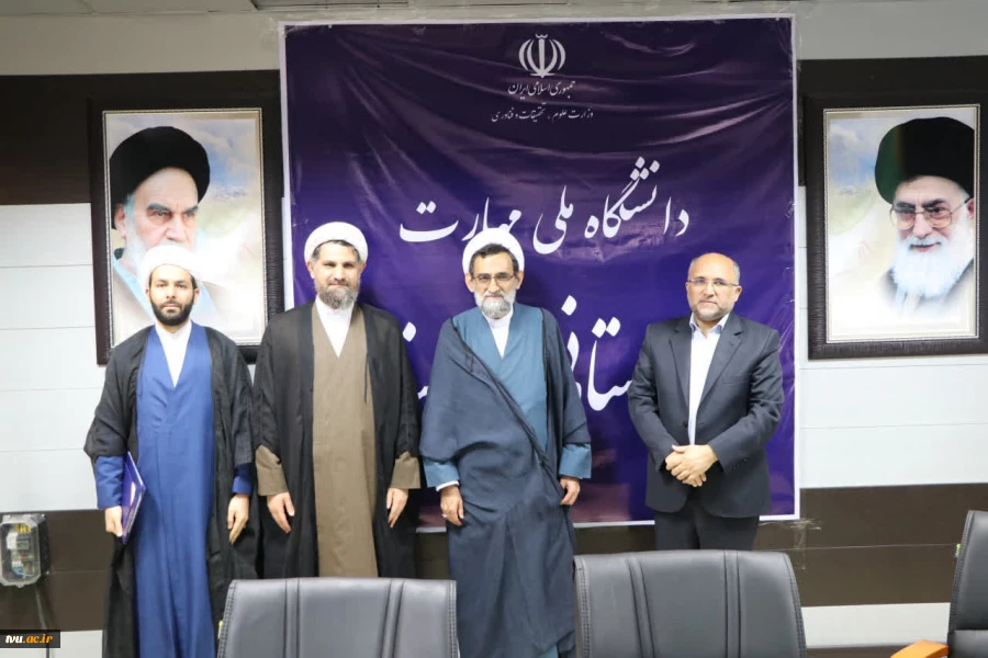 آغاز به کار رسمی نهاد نمایندگی مقام معظم رهبری در دانشگاه ملی مهارت خوزستان 2