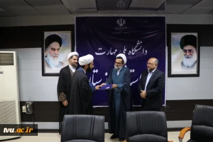 آغاز به کار رسمی نهاد نمایندگی مقام معظم رهبری در دانشگاه ملی مهارت خوزستان 4