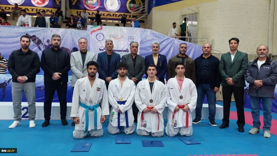 درخشش دانشجویان دانشگاه ملی مهارت در مسابقات انتخابی تیم ملی کاراته دانشجویان ایران 4