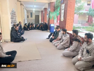 بازدید معاون فرهنگی و دانشجویی و مدیرکل حوزه ریاست، روابط عمومی و هماهنگی امور مجلس و استان‌ها از اردوی معنوی راهیان نور  3