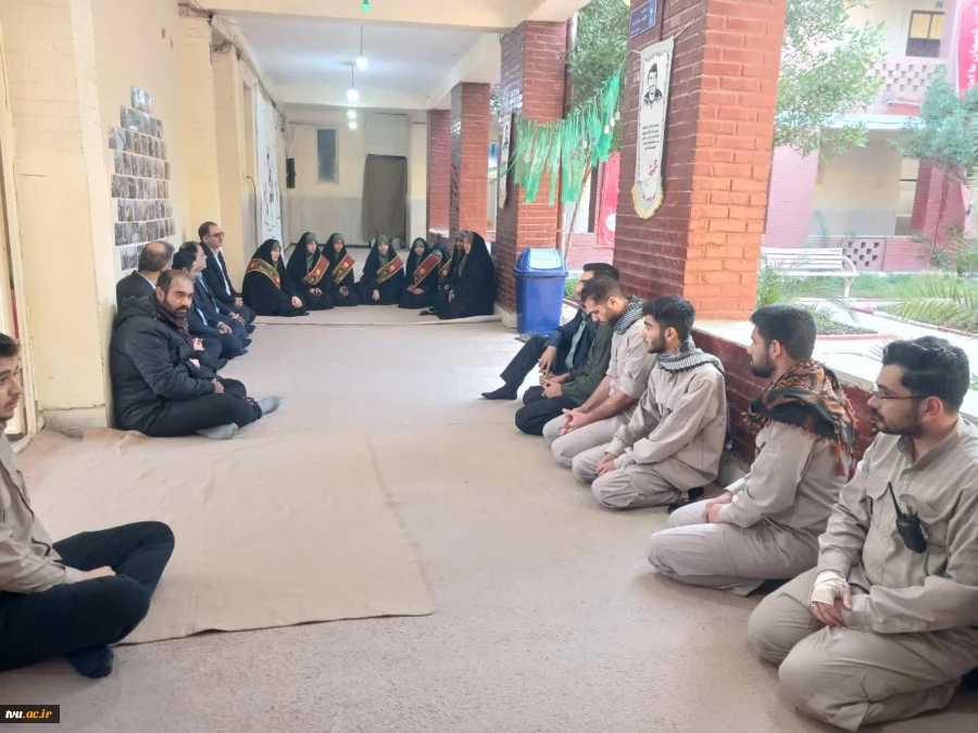 بازدید معاون فرهنگی و دانشجویی و مدیرکل حوزه ریاست، روابط عمومی و هماهنگی امور مجلس و استان‌ها از اردوی معنوی راهیان نور  3