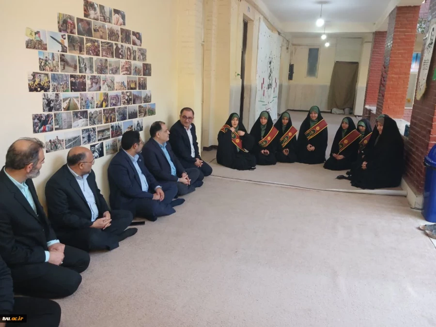 بازدید معاون فرهنگی و دانشجویی و مدیرکل حوزه ریاست، روابط عمومی و هماهنگی امور مجلس و استان‌ها از اردوی معنوی راهیان نور  4