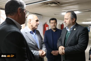 بازدید معاون وزیر علوم و رئیس سازمان امور دانشجویان از دانشکده پسران انقلاب اسلامی 7