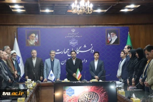 با حضور معاون آموزشی، معاون فرهنگی و دانشجویی و مسئول نهاد مقام معظم رهبری(مدظله) در دانشگاه ملی مهارت کشور؛

 مراسم تکریم و معارفه سرپرست دانشگاه ملی مهارت واحد استانی تهران و دانشکده فنی انقلاب اسلامی برگزار شد
 3