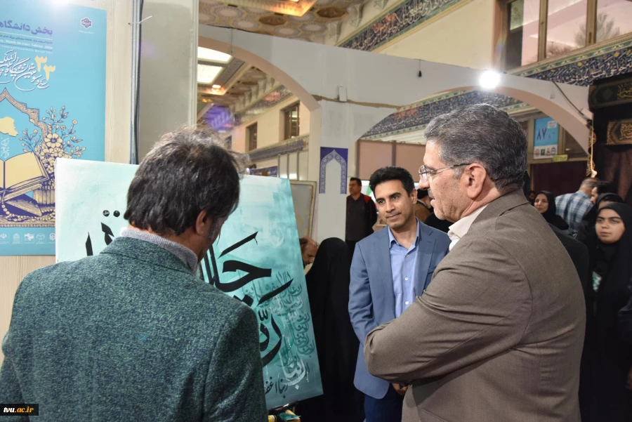 با حضور دکتر زمانی افتتاح شد؛

بخش دانشگاهی سی و سومین نمایشگاه بین‌المللی قرآن کریم با میزبانی دانشگاه ملی مهارت 29