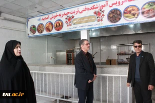 بازدید دکتر زمانی، رئیس دانشگاه ملی مهارت از آموزشکده تربت‌حیدریه خراسان رضوی 3