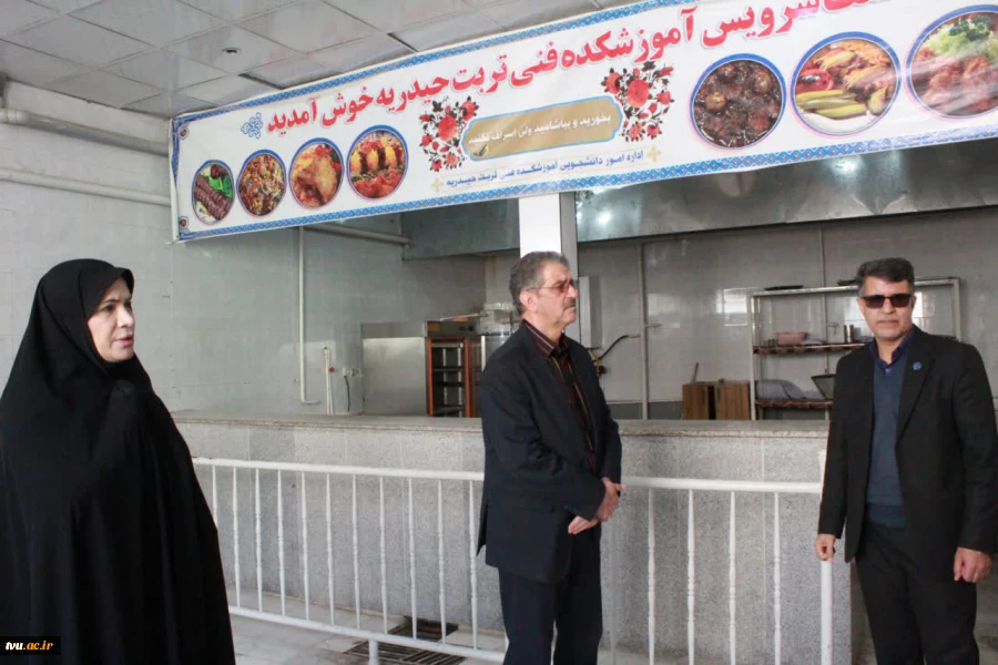 بازدید دکتر زمانی، رئیس دانشگاه ملی مهارت از آموزشکده تربت‌حیدریه خراسان رضوی 3