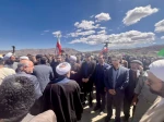 حضور آقای خالدی مدیر کل برنامه بودجه، تحول اداری و بهره وری در مراسم تشییع و خاکسپاری شهید هاشم میری بُقال 4