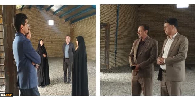 حضور آقای خالدی مدیر کل برنامه بودجه، تحول اداری و بهره وری در آموزشکده دختران بیرجند 2