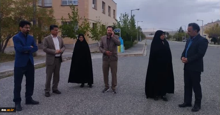 حضور آقای خالدی مدیر کل برنامه بودجه، تحول اداری و بهره وری در آموزشکده دختران بیرجند 3