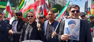 حضور بسیج کارکنان دانشگاه ملی مهارت همراه با بسیج کارکنان وزارت علوم در مراسم گرامیداشت اربعین امام شهید امت  2