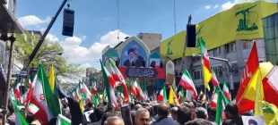 حضور بسیج کارکنان دانشگاه ملی مهارت همراه با بسیج کارکنان وزارت علوم در مراسم گرامیداشت اربعین امام شهید امت  6