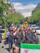 حضور بسیج کارکنان دانشگاه ملی مهارت همراه با بسیج کارکنان وزارت علوم در مراسم گرامیداشت اربعین امام شهید امت  7