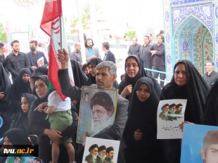 حضور پر شور دانشگاهیان دانشگاه ملی مهارت در آیین چهلمین روز شهادت رهبر شهید، قائد امت در سراسر کشور 4