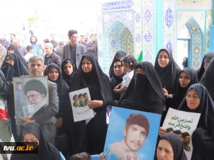 حضور پر شور دانشگاهیان دانشگاه ملی مهارت در آیین چهلمین روز شهادت رهبر شهید، قائد امت در سراسر کشور 7