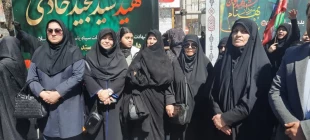 حضور پر شور دانشگاهیان دانشگاه ملی مهارت در آیین چهلمین روز شهادت رهبر شهید، قائد امت در سراسر کشور 16