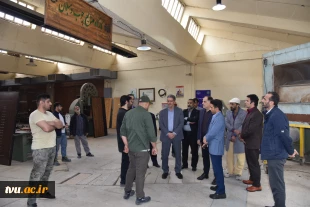 بازدید رئیس دانشگاه ملی مهارت از فعالیت‌های گروه جهادی دانشکده انقلاب اسلامی 2