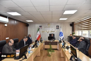 جلسه برخط رئیس دانشگاه ملی مهارت با نمایندگان کارمندان استان‌های خراسان رضوی، فارس، گیلان، سمنان و مازندران 3