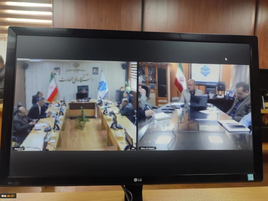 جلسه برخط رئیس دانشگاه ملی مهارت با نمایندگان کارمندان استان‌های خراسان رضوی، فارس، گیلان، سمنان و مازندران 4