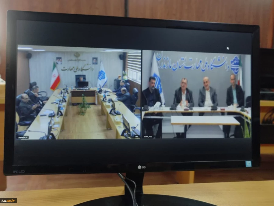 جلسه برخط رئیس دانشگاه ملی مهارت با نمایندگان کارمندان استان‌های خراسان رضوی، فارس، گیلان، سمنان و مازندران 5