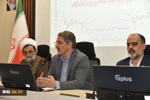 نشست رئیس دانشگاه با کارکنان  10