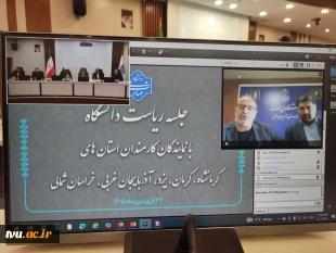 دومین جلسه برخط رئیس دانشگاه ملی مهارت با نماینده‌های کارمندان در استان‌های استان‌های خراسان شمالی، کرمان، یزد، آذربایجان غربی و کرمانشاه 3