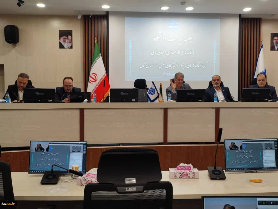 دومین جلسه برخط رئیس دانشگاه ملی مهارت با نماینده‌های کارمندان در استان‌های استان‌های خراسان شمالی، کرمان، یزد، آذربایجان غربی و کرمانشاه 8