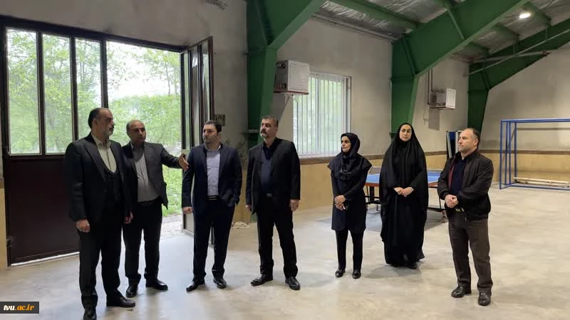 بازدید معاون اداری مالی و مدیریت دانشگاه از آموزشکده پسران نوشهر 3