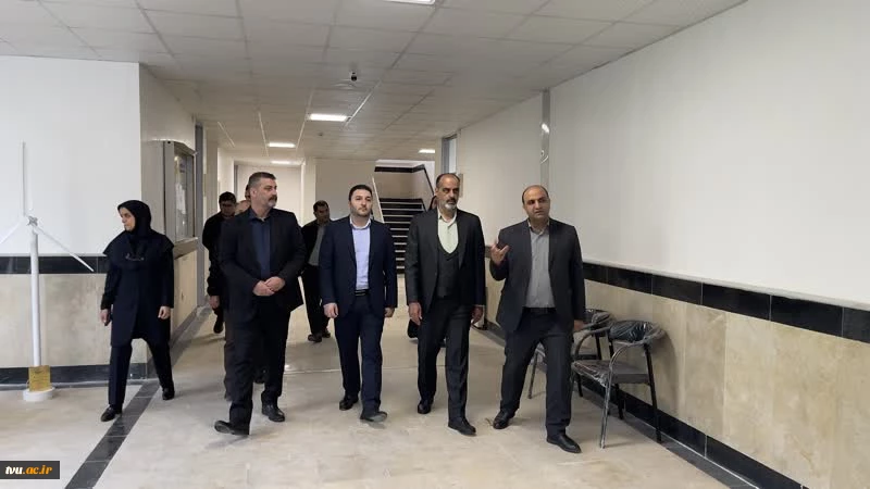 بازدید معاون اداری مالی و مدیریت دانشگاه از آموزشکده پسران نوشهر 5