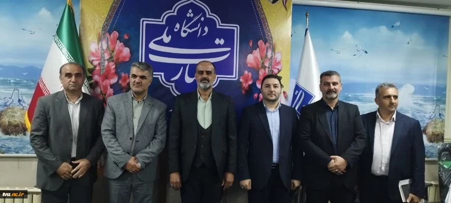 حضور معاون اداری مالی و مدیریت دانشگاه در دانشکده پسران محمودآباد 4