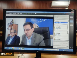 سومین جلسه برخط رئیس دانشگاه ملی مهارت با نماینده‌های کارمندان 21 واحد استانی 8