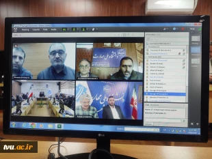 سومین جلسه برخط رئیس دانشگاه ملی مهارت با نماینده‌های کارمندان 21 واحد استانی 27