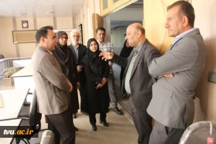 بازدید دکتر رضایان معاون صندوق رفاه دانشجویان از اماکن رفاهی آسیب دیده جنگ تحمیلی رمضان 2
