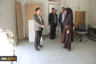 بازدید دکتر رضایان معاون صندوق رفاه دانشجویان از اماکن رفاهی آسیب دیده جنگ تحمیلی رمضان 3
