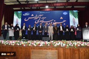 برگزاری جشنواره سرآمدی آموزش دانشگاه ملی مهارت با حضور معاون آموزشی وزارت علوم 8
