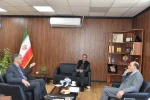 دیدار و گفت‌وگوی دکتر زمانی، رئیس دانشگاه ملی مهارت و دکتر فخر موسوی، مدیرکل حوزه ریاست، روابط عمومی و هماهنگی امور مجلس و استان‌ها با آقای دکتر محمد مهدی فروردین نماینده مردم شریف فراشبند، فیروزآباد، قیر و کارزین عضو کمیسیون عمران مجلس شورای اسلامی 2